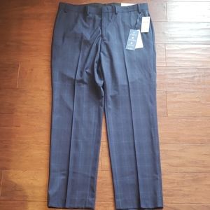 Ryan Seacrest Distinction Dark Blue Dress Pant Size 36x30
